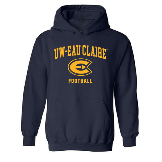 UW Eau Claire - NCAA Football : Tanner Koltunski - Classic Shersey Hooded Sweatshirt-0