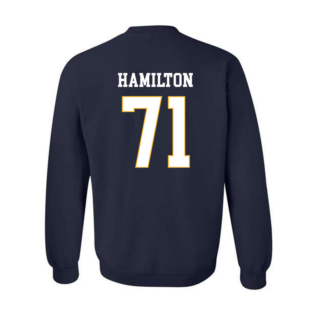 UW Eau Claire - NCAA Football : Joey Hamilton - Classic Fashion Shersey Crewneck Sweatshirt-1