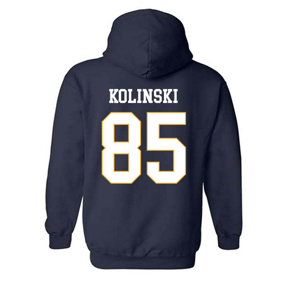 UW Eau Claire - NCAA Football : Jayce Kolinski - Classic Fashion Shersey Hooded Sweatshirt-1
