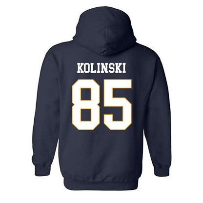 UW Eau Claire - NCAA Football : Jayce Kolinski - Classic Fashion Shersey Hooded Sweatshirt-1