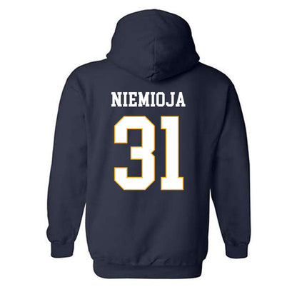 UW Eau Claire - NCAA Baseball : Tapio Niemioja - Classic Fashion Shersey Hooded Sweatshirt-1