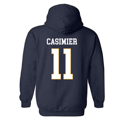 UW Eau Claire - NCAA Baseball : Ryan Casimier - Classic Fashion Shersey Hooded Sweatshirt