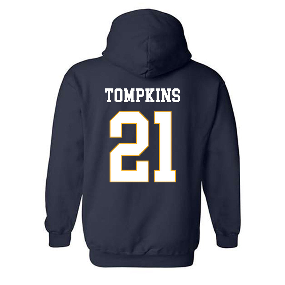 UW Eau Claire - NCAA Women's Soccer : Olivia Tompkins - Classic Fashion Shersey Hooded Sweatshirt-1