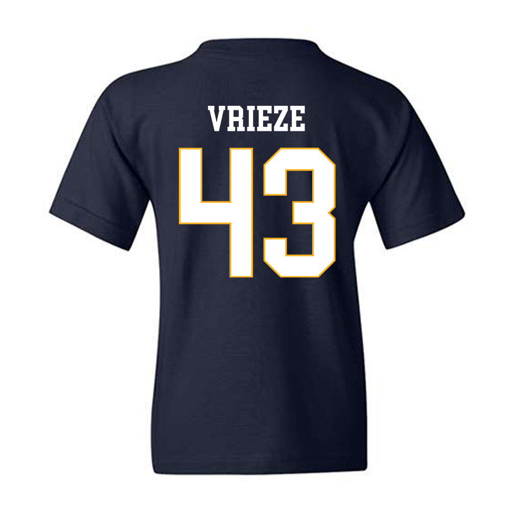 UW Eau Claire - NCAA Football : Logan Vrieze - Classic Fashion Shersey Youth T-Shirt-1