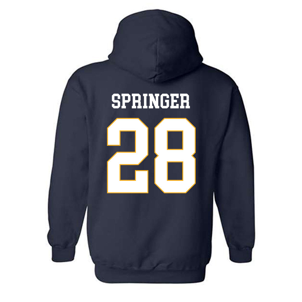 UW Eau Claire - NCAA Softball : Siri Springer - Classic Fashion Shersey Hooded Sweatshirt-1