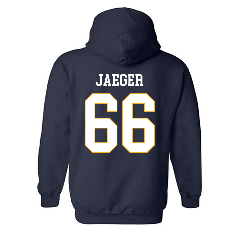UW Eau Claire - NCAA Football : Weston Jaeger - Classic Fashion Shersey Hooded Sweatshirt-1