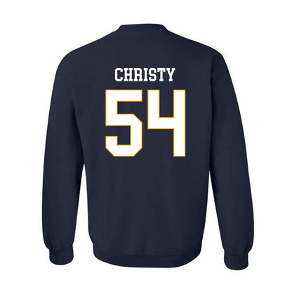 UW Eau Claire - NCAA Football : Keagan Christy - Classic Fashion Shersey Crewneck Sweatshirt-1