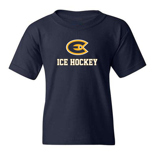 UW Eau Claire - NCAA Men's Ice Hockey : Logan Ganz - Classic Fashion Shersey Youth T-Shirt-0