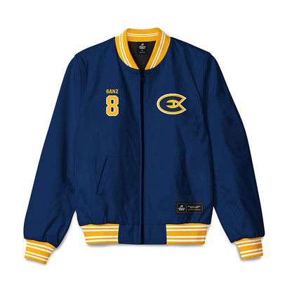UW Eau Claire - NCAA Men's Ice Hockey : Logan Ganz - Bomber Jacket-0