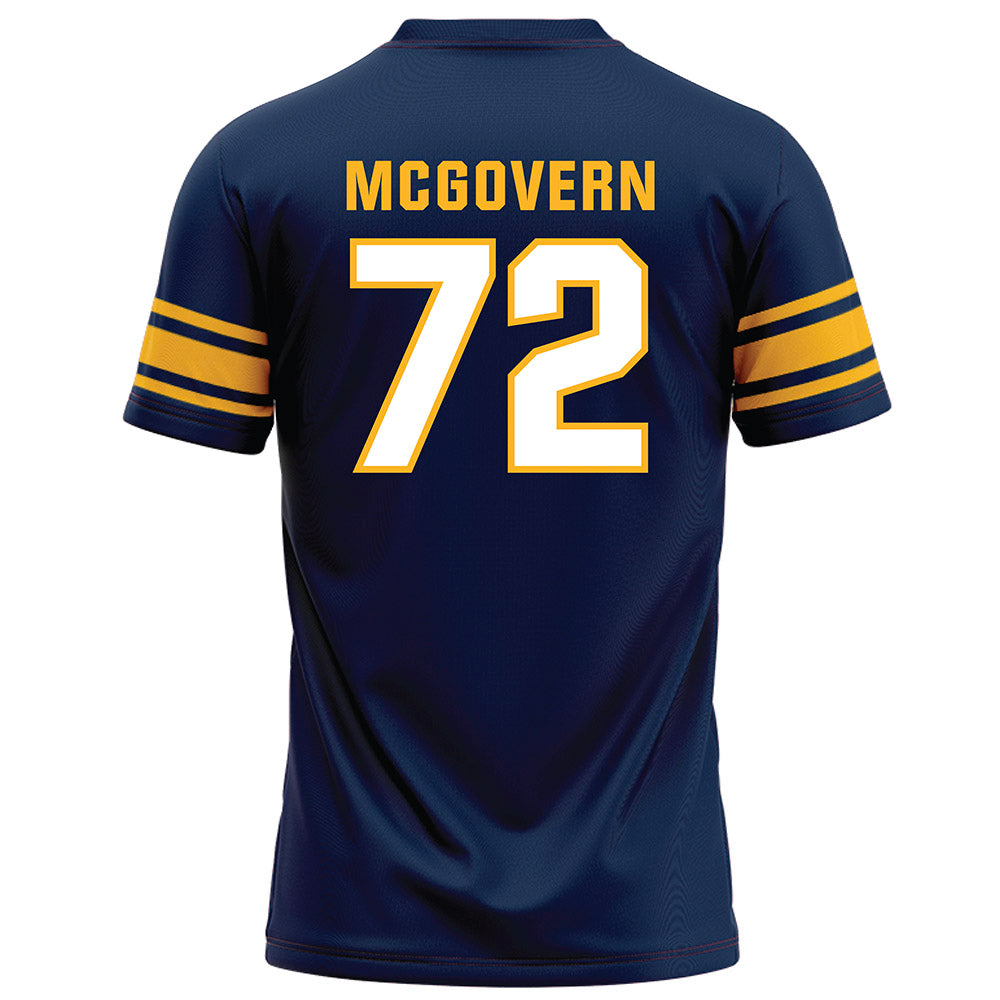 UW Eau Claire - NCAA Football : Jimmy McGovern - Navy Football Jersey