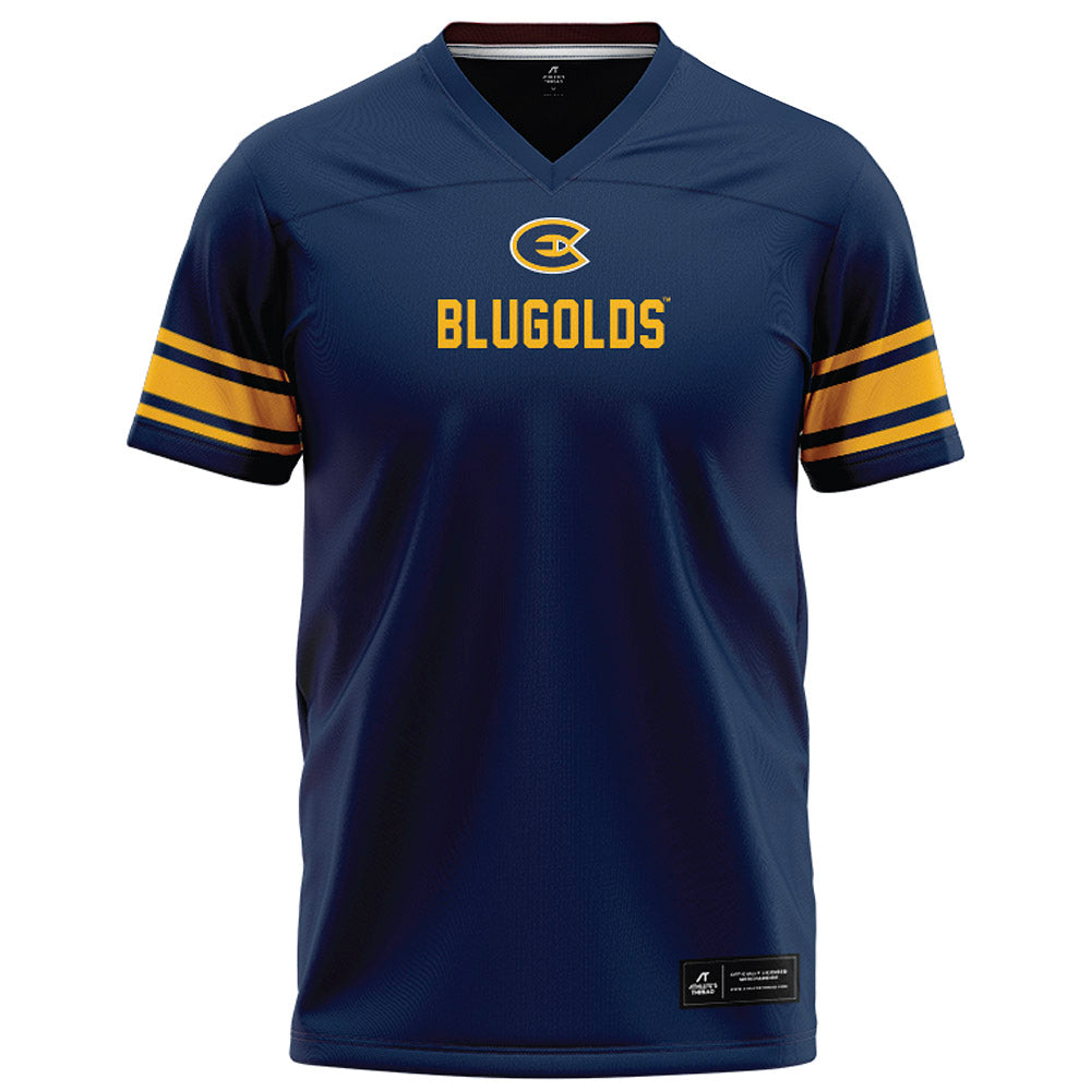 UW Eau Claire - NCAA Football : Ayden Phillips - Navy Football Jersey-0