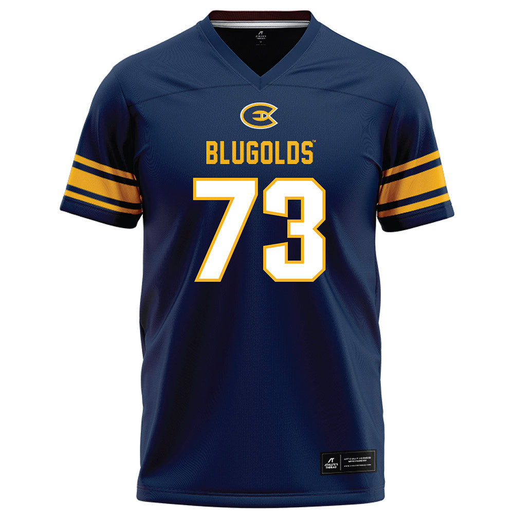 UW Eau Claire - NCAA Football : Andrew Kellington - Navy Football Jersey-0