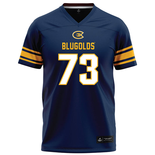 UW Eau Claire - NCAA Football : Andrew Kellington - Navy Football Jersey-0