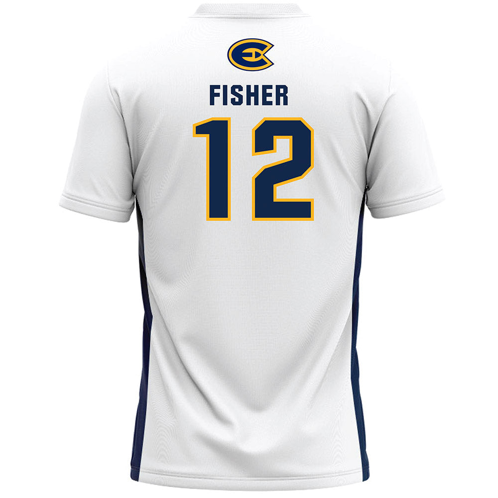 UW Eau Claire - NCAA Women's Lacrosse : Ellie Fisher - White Lacrosse Jersey