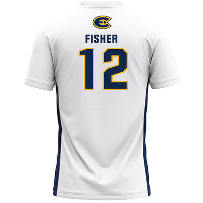 UW Eau Claire - NCAA Women's Lacrosse : Ellie Fisher - White Lacrosse Jersey