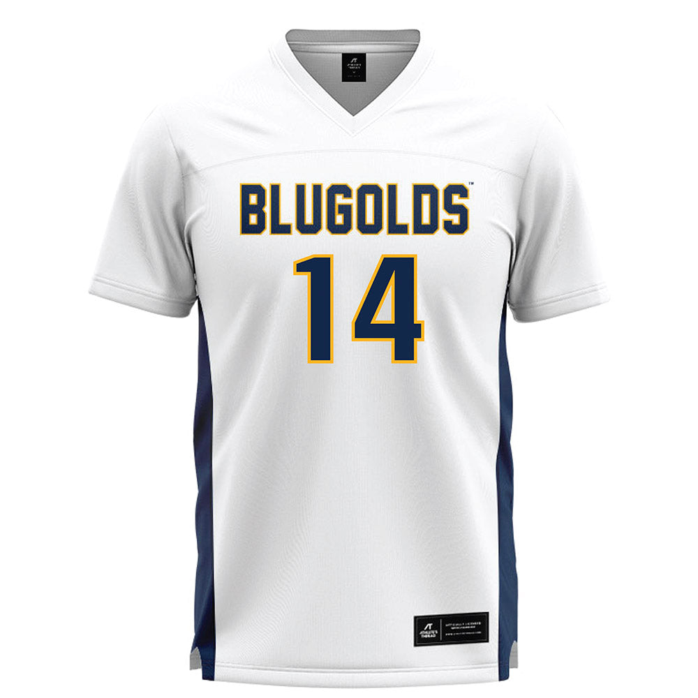 - NCAA Women's Lacrosse : Olivia Lockwood - White Lacrosse Jersey -0