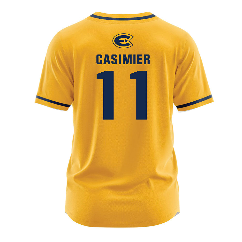 UW Eau Claire - NCAA Baseball : Ryan Casimier - Gold Jersey