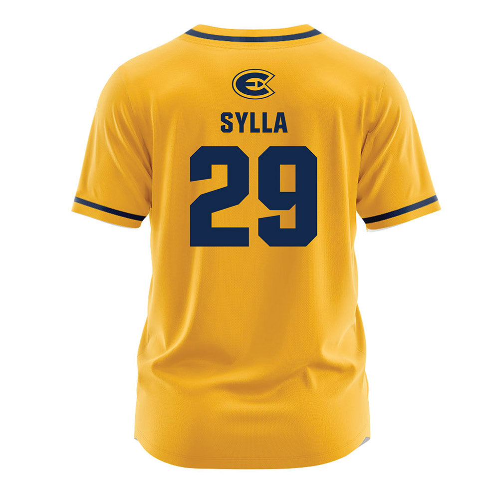 UW Eau Claire - NCAA Baseball : Brandon Sylla - Gold Jersey-1