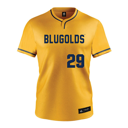 UW Eau Claire - NCAA Baseball : Brandon Sylla - Gold Jersey-0