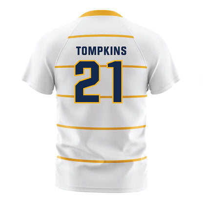 UW Eau Claire - NCAA Women's Soccer : Olivia Tompkins - White Soccer Jersey-1
