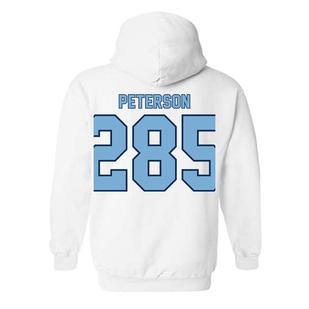 The Citadel - NCAA Wrestling : Lance Peterson - Classic Shersey Hooded Sweatshirt-1