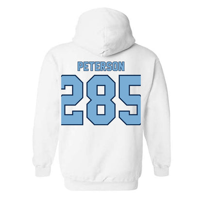 The Citadel - NCAA Wrestling : Lance Peterson - Classic Shersey Hooded Sweatshirt-1