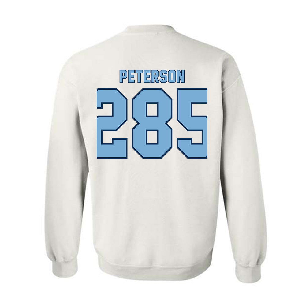 The Citadel - NCAA Wrestling : Lance Peterson - Classic Shersey Crewneck Sweatshirt-1