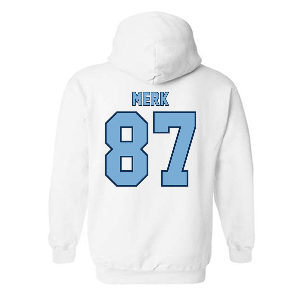 The Citadel - NCAA Football : Jared Merk - Classic Shersey Hooded Sweatshirt-1