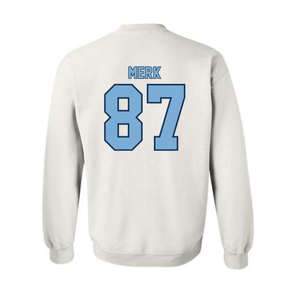 The Citadel - NCAA Football : Jared Merk - Classic Shersey Crewneck Sweatshirt-1