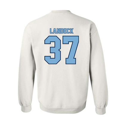 The Citadel - NCAA Baseball : Nathan Landeck - Classic Shersey Crewneck Sweatshirt-1