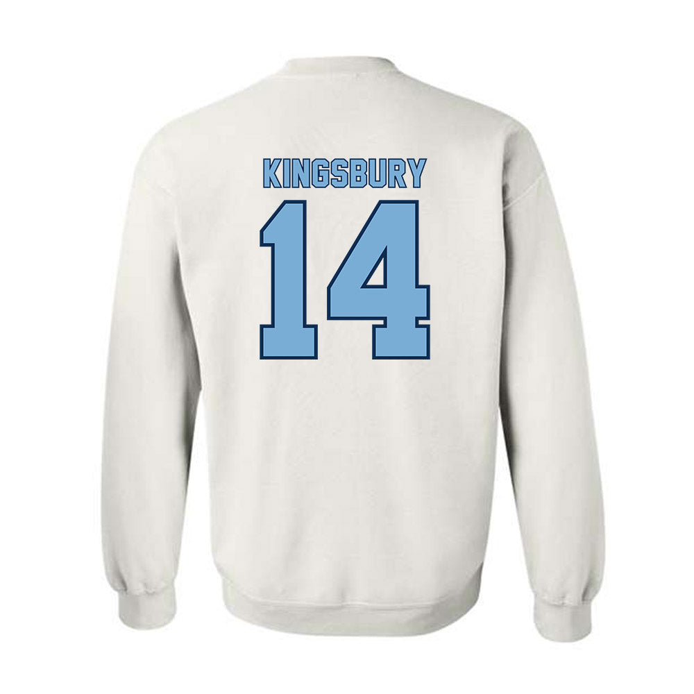 The Citadel - NCAA Men's Basketball : Carter Kingsbury - Classic Shersey Crewneck Sweatshirt-1