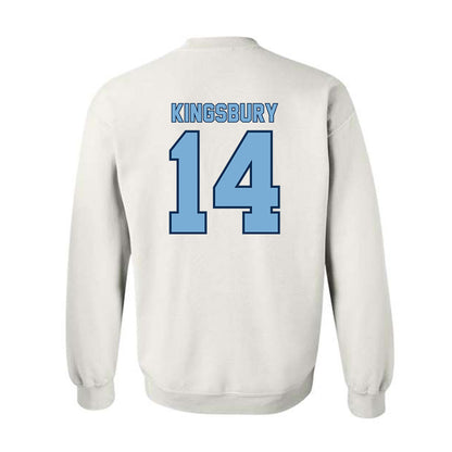 The Citadel - NCAA Men's Basketball : Carter Kingsbury - Classic Shersey Crewneck Sweatshirt-1