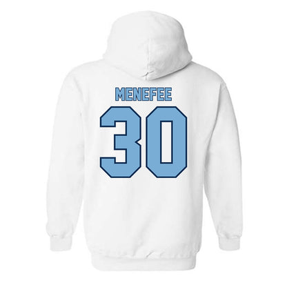 The Citadel - NCAA Men's Basketball : Logan Menefee - Classic Shersey Hooded Sweatshirt-1