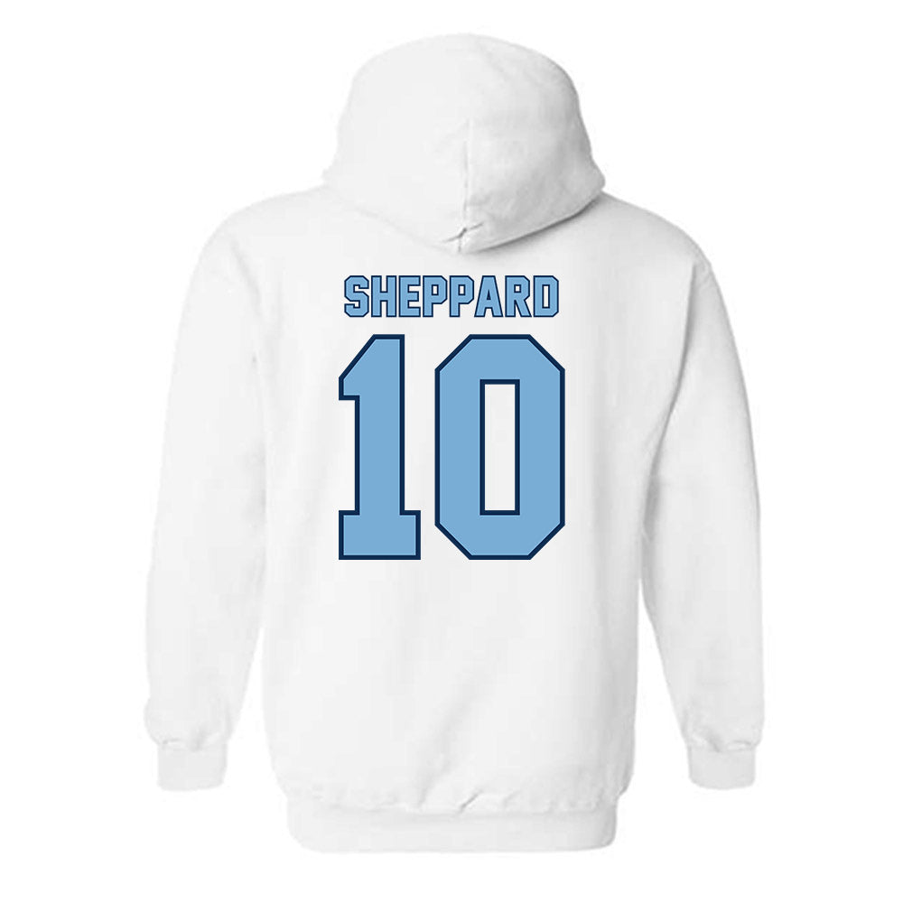 The Citadel - NCAA Football : DAngelo Sheppard - Classic Shersey Hooded Sweatshirt-1