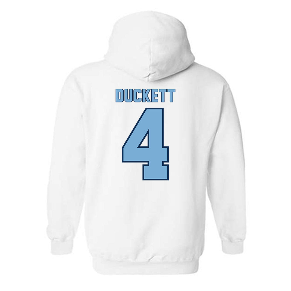 The Citadel - NCAA Football : Jaden Duckett - Classic Shersey Hooded Sweatshirt-1