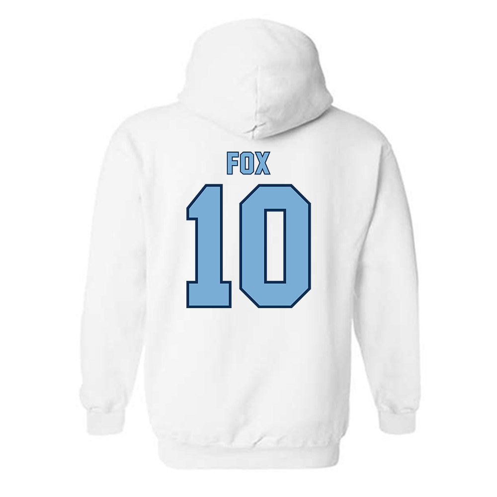 The Citadel - NCAA Men's Basketball : Brody Fox - Classic Shersey Hooded Sweatshirt-1