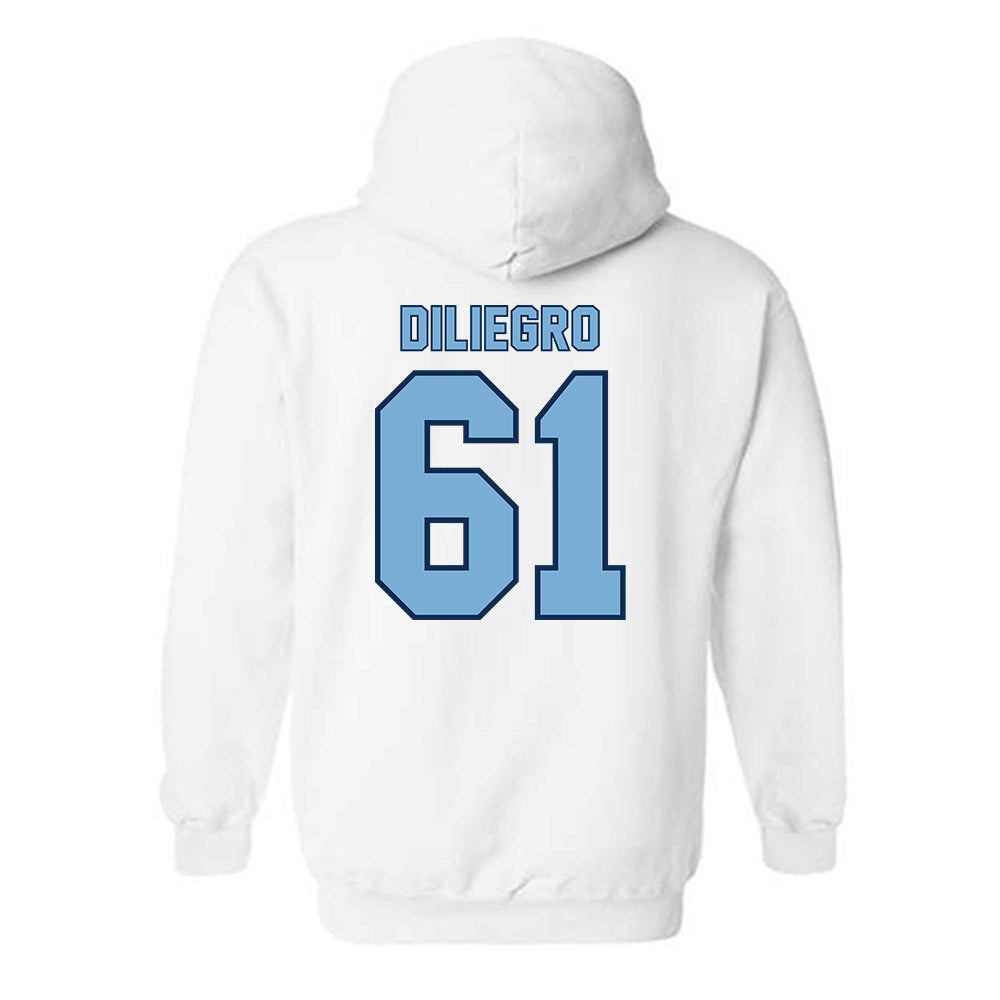 The Citadel - NCAA Football : Tommy DiLiegro - Classic Shersey Hooded Sweatshirt-1