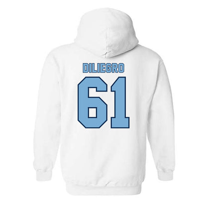 The Citadel - NCAA Football : Tommy DiLiegro - Classic Shersey Hooded Sweatshirt-1