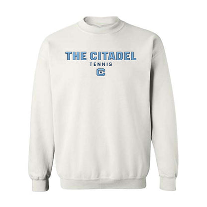 The Citadel - NCAA Men's Tennis : Michael Csipkay - Classic Shersey Crewneck Sweatshirt-0