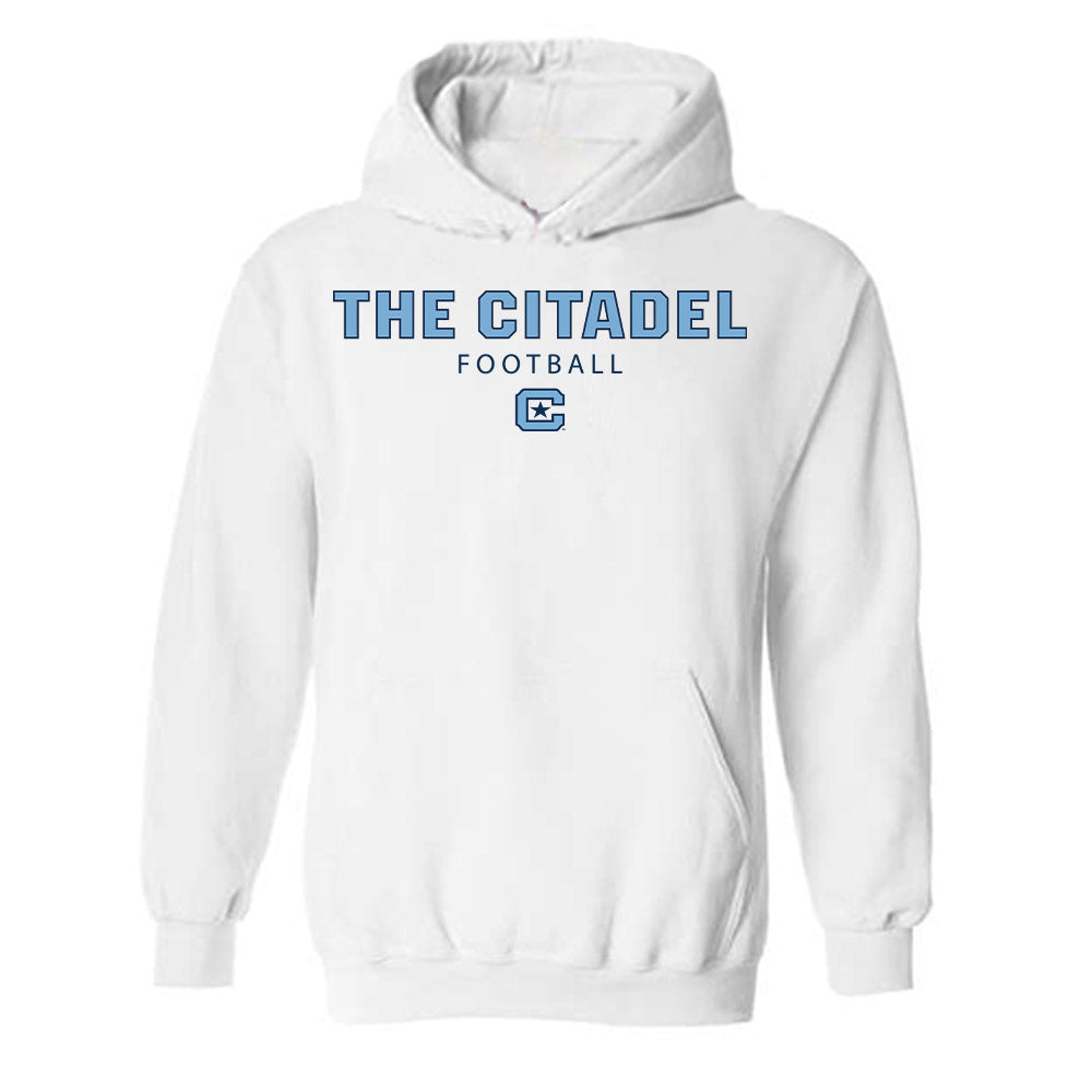 The Citadel - NCAA Football : Kellen George - Classic Shersey Hooded Sweatshirt-0