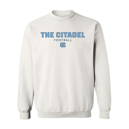 The Citadel - NCAA Football : Noah Lucas - Classic Shersey Crewneck Sweatshirt-0