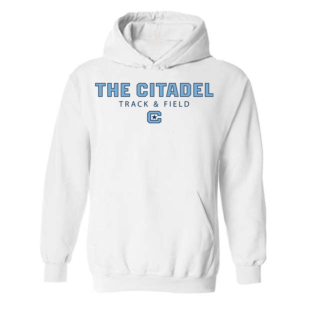 The Citadel - NCAA Men's Track & Field : Logan Branting - Classic Shersey Hooded Sweatshirt-0