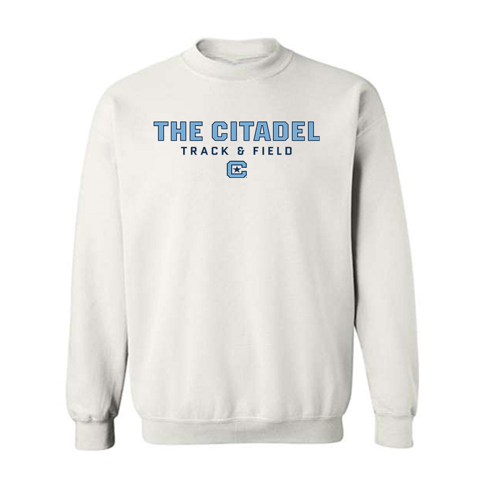 The Citadel - NCAA Men's Track & Field : Daniel Packard - Classic Shersey Crewneck Sweatshirt-0