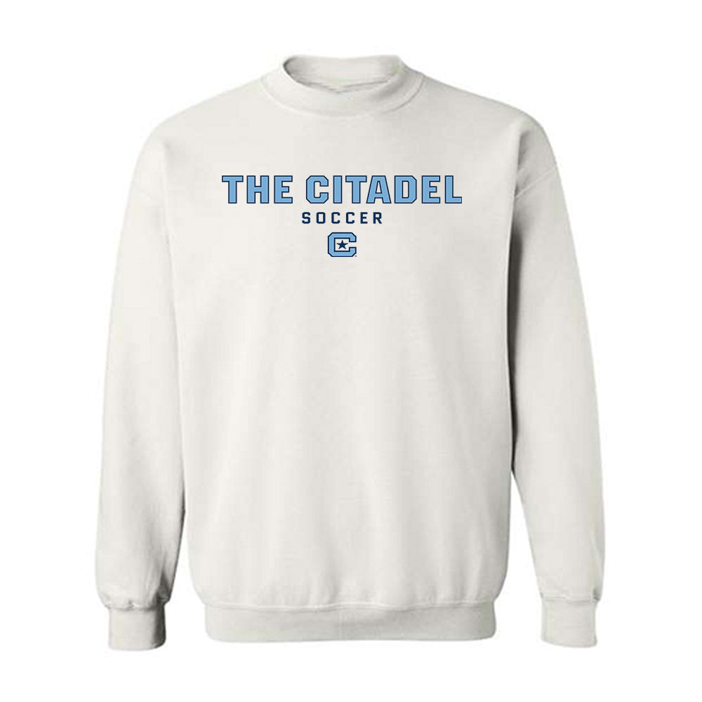 The Citadel - NCAA Women's Soccer : Maya Johnson - Classic Shersey Crewneck Sweatshirt-0