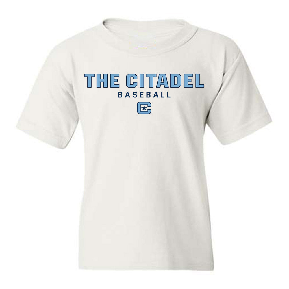 The Citadel - NCAA Baseball : Nathan Landeck - Classic Shersey Youth T-Shirt-0