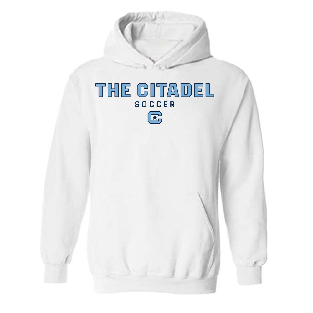 The Citadel - NCAA Women's Soccer : Samantha Grantham - Classic Shersey Hooded Sweatshirt-0