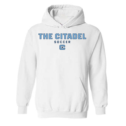 The Citadel - NCAA Women's Soccer : Samantha Grantham - Classic Shersey Hooded Sweatshirt-0