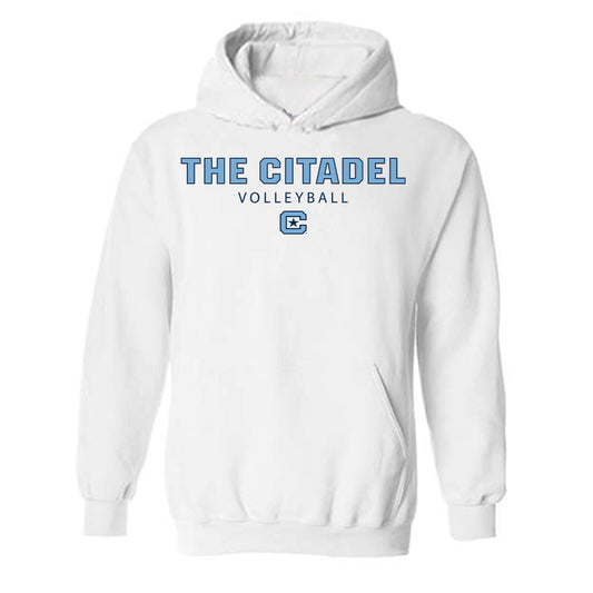 The Citadel - NCAA Women's Volleyball : Lucielle Lippelgoos - Classic Shersey Hooded Sweatshirt-0