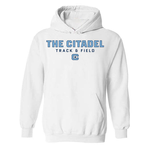 The Citadel - NCAA Men's Track & Field : Jeremiah Shaw - Classic Shersey Hooded Sweatshirt-0