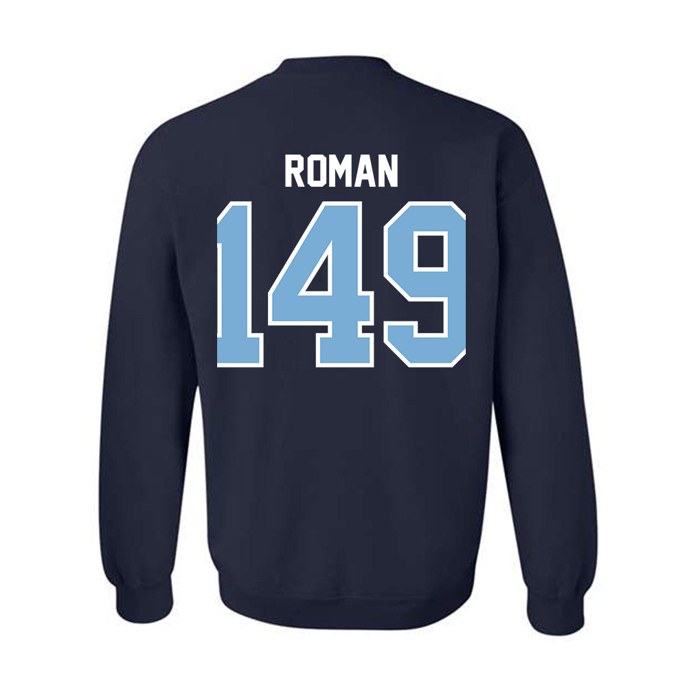 The Citadel - NCAA Wrestling : Dillon Roman - Classic Shersey Crewneck Sweatshirt-1